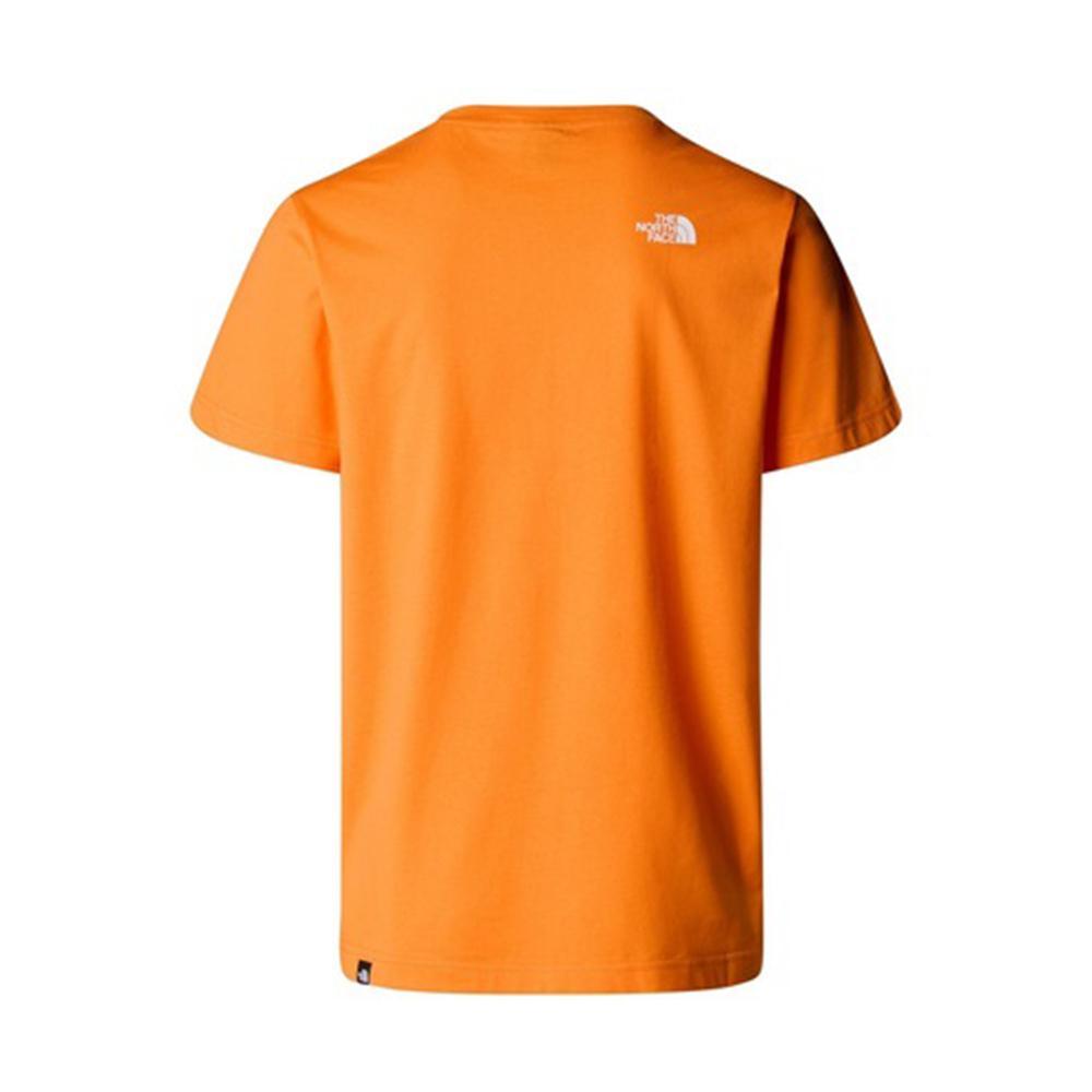 the north face t-shirt the north face. arancio - foto 2