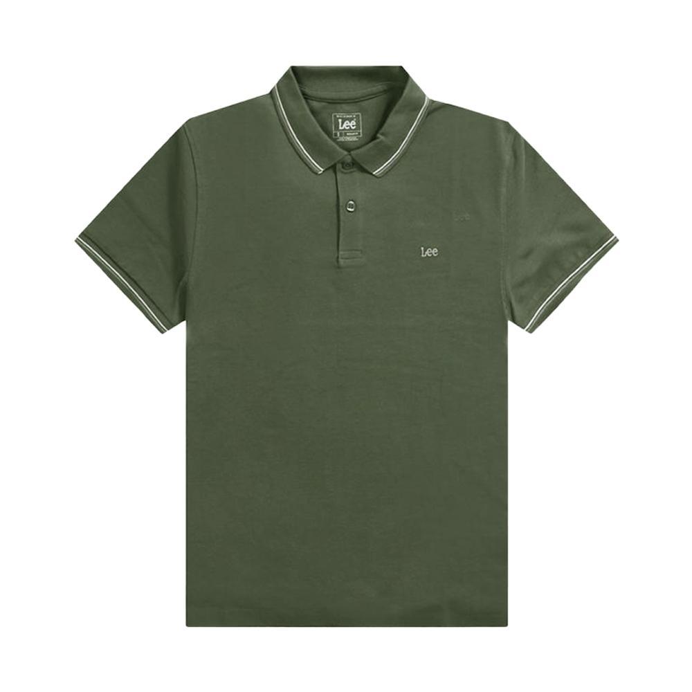 lee polo lee. verde militare - foto 1