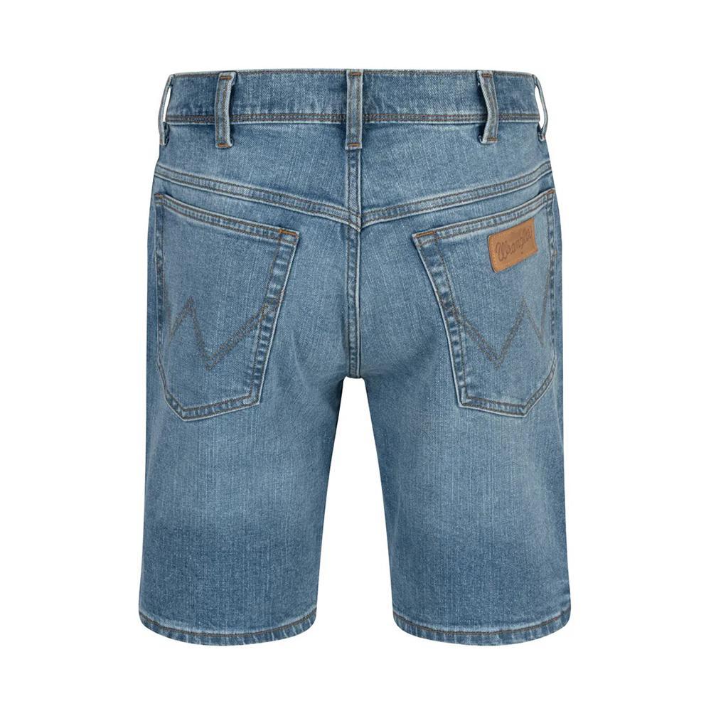 wrangler bermuda wrangler. denim chiaro - foto 2