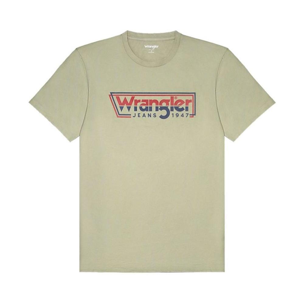 wrangler t-shirt wrangler. verde salvia - foto 1