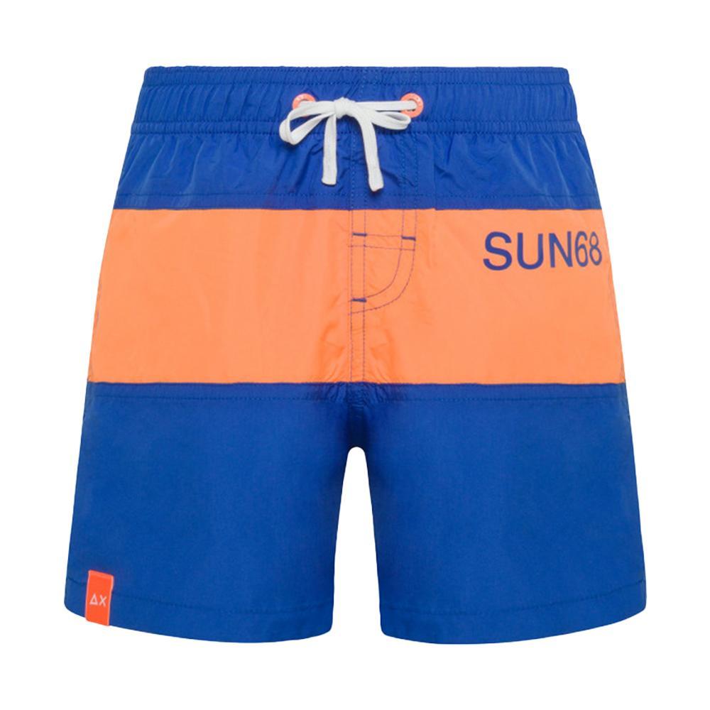 sun68 boxer mare sun68. royal/arancio - foto 1