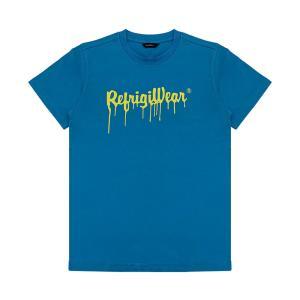 T-shirt . azzurro