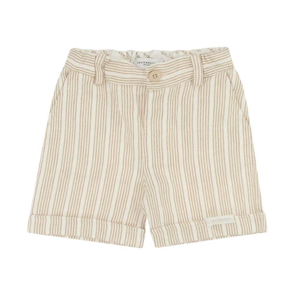 jeckerson bermuda jeckerson. beige/bianco - foto 1