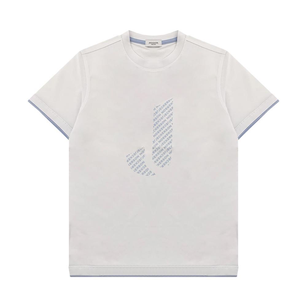 jeckerson t-shirt jeckerson. bianco - foto 1