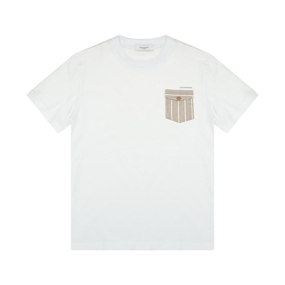 jeckerson t-shirt jeckerson. bianco - foto 1