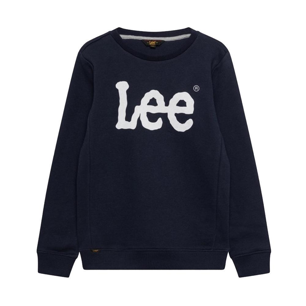 lee felpa lee. blu - foto 1