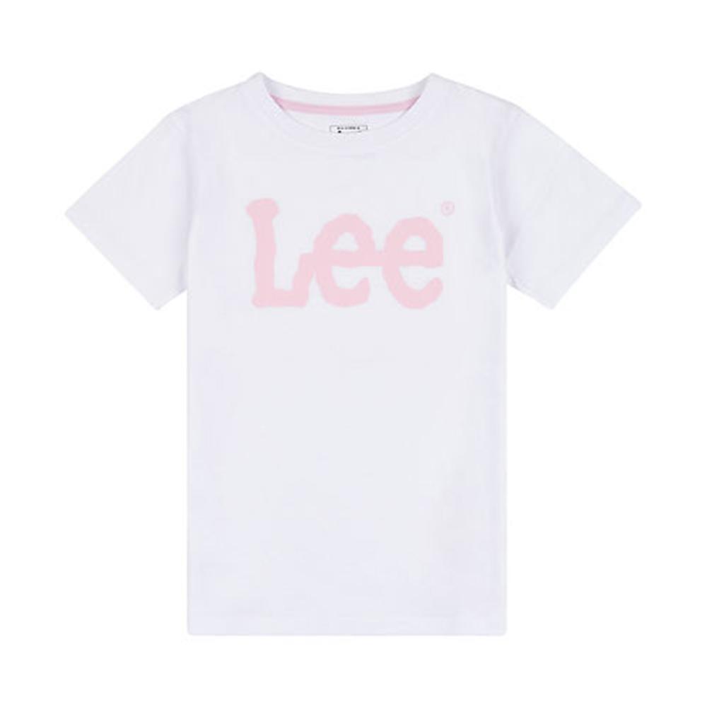 lee t-shirt lee. bianco - foto 1