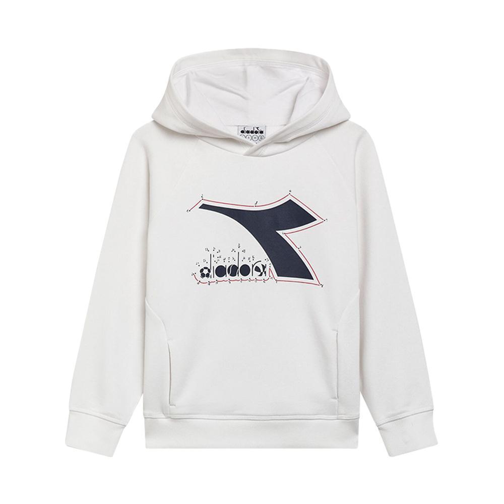 diadora felpa diadora. bianco - foto 1