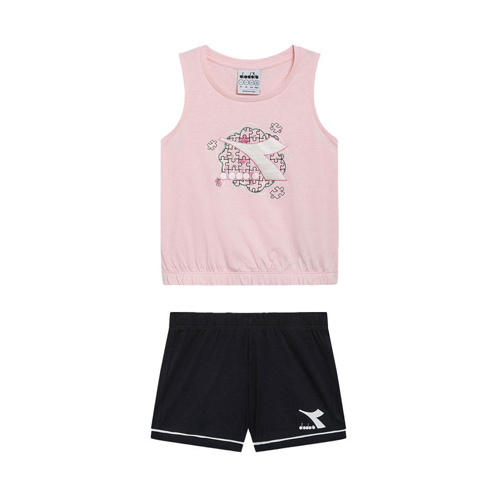 diadora completo diadora. rosa/nero - foto 1