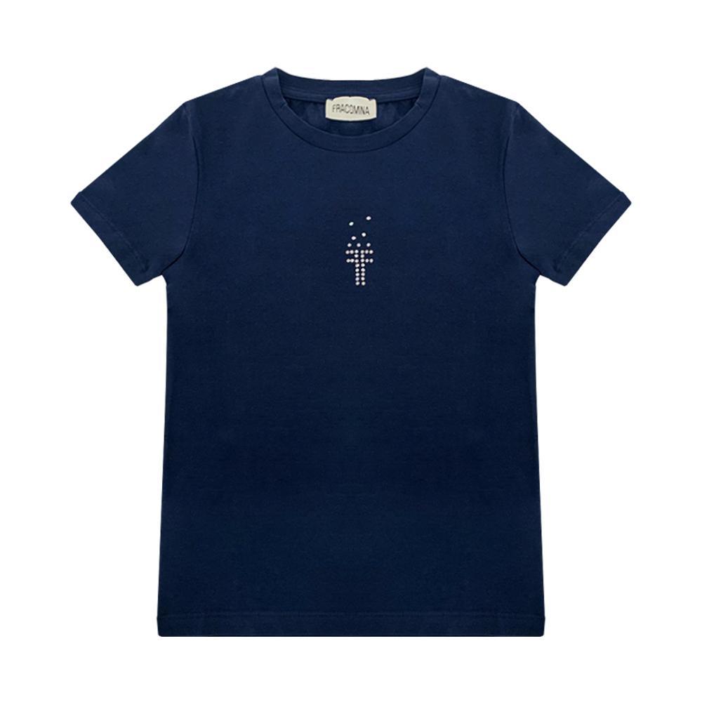 fracomina t-shirt fracomina blu - foto 1