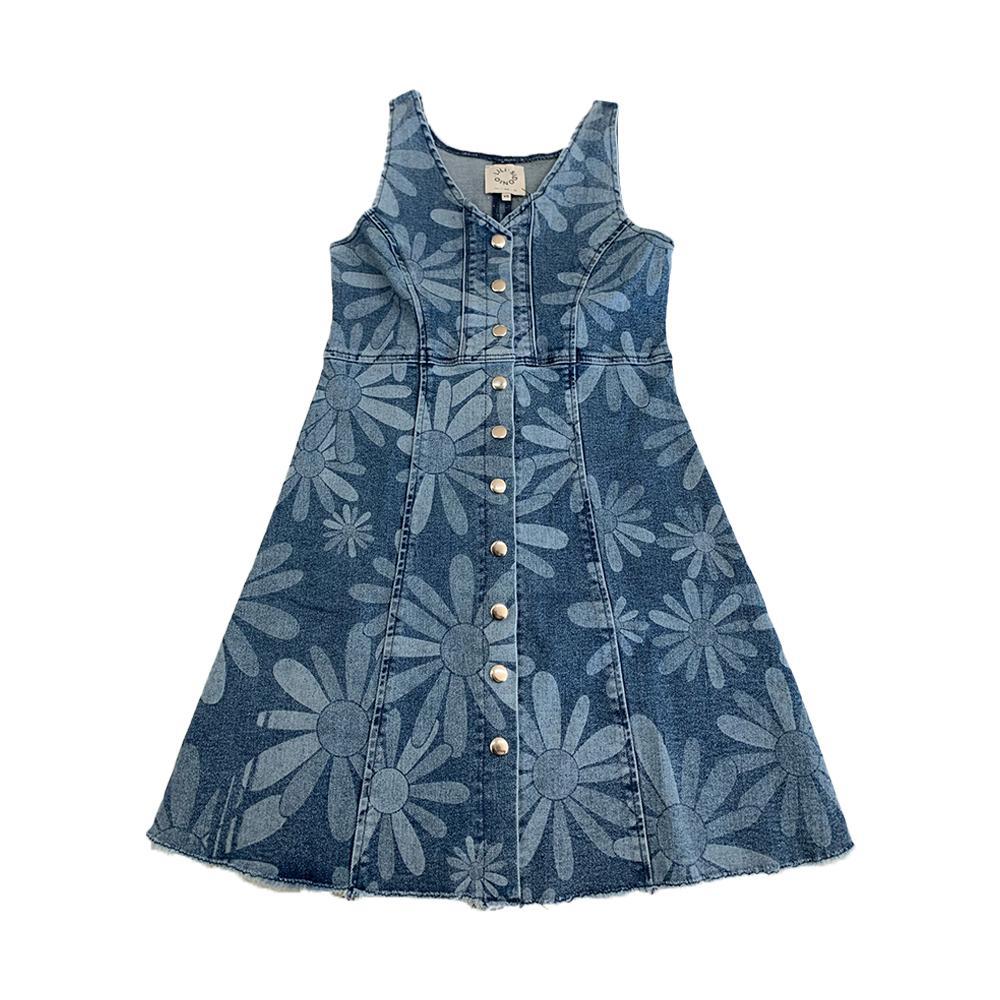 lili sidonio abito lili sidonio. denim/fantasia - foto 1