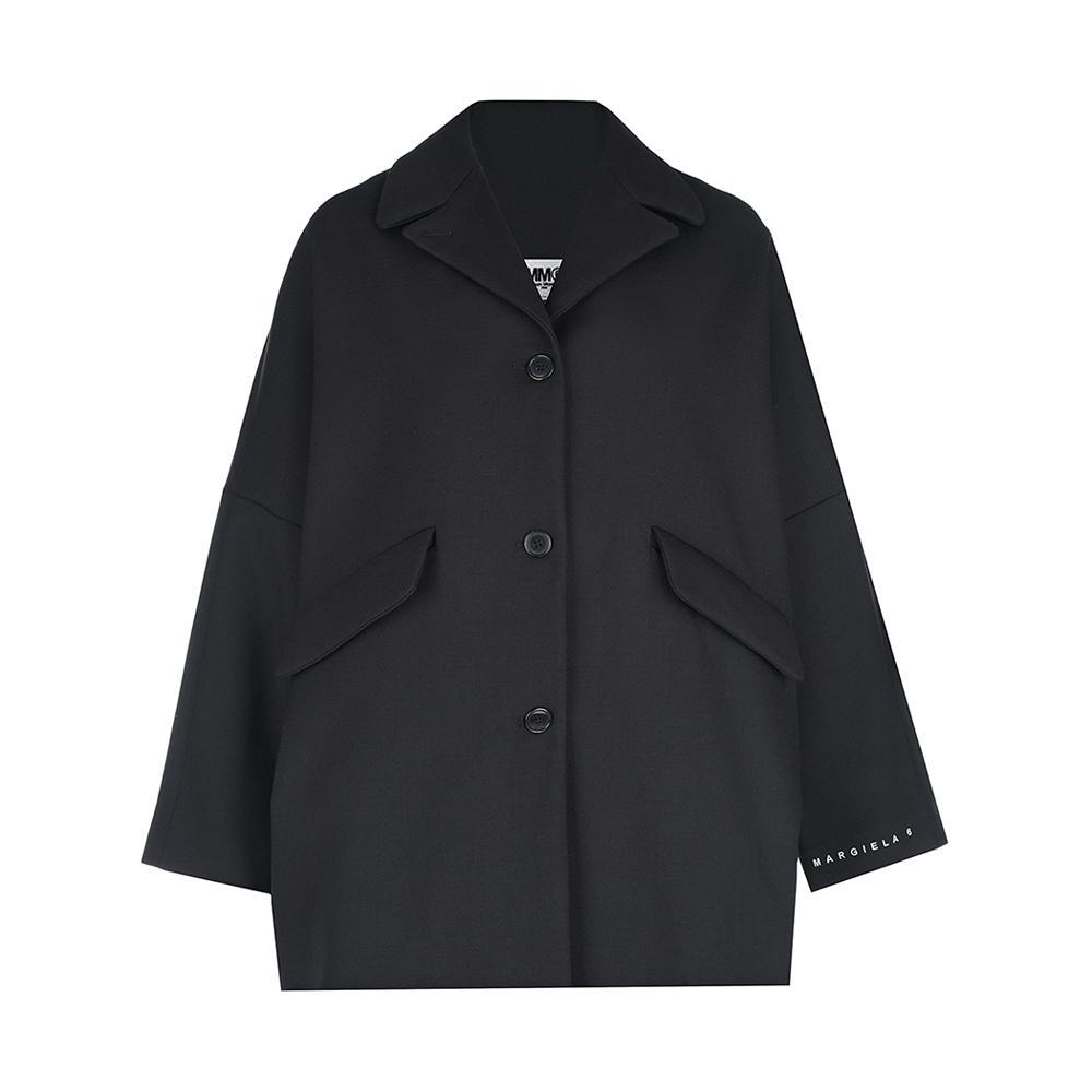 maison margiela giacca maison margiela. nero - foto 1