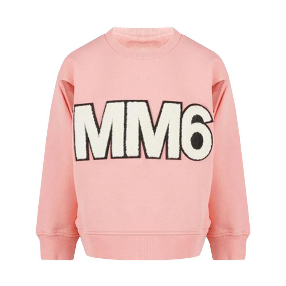 maison margiela felpa maison margiela. rosa - foto 1