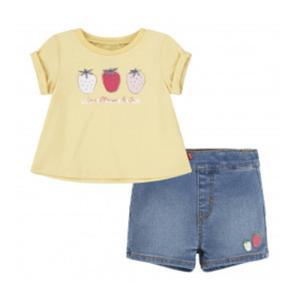 Completo levi's. giallo/denim