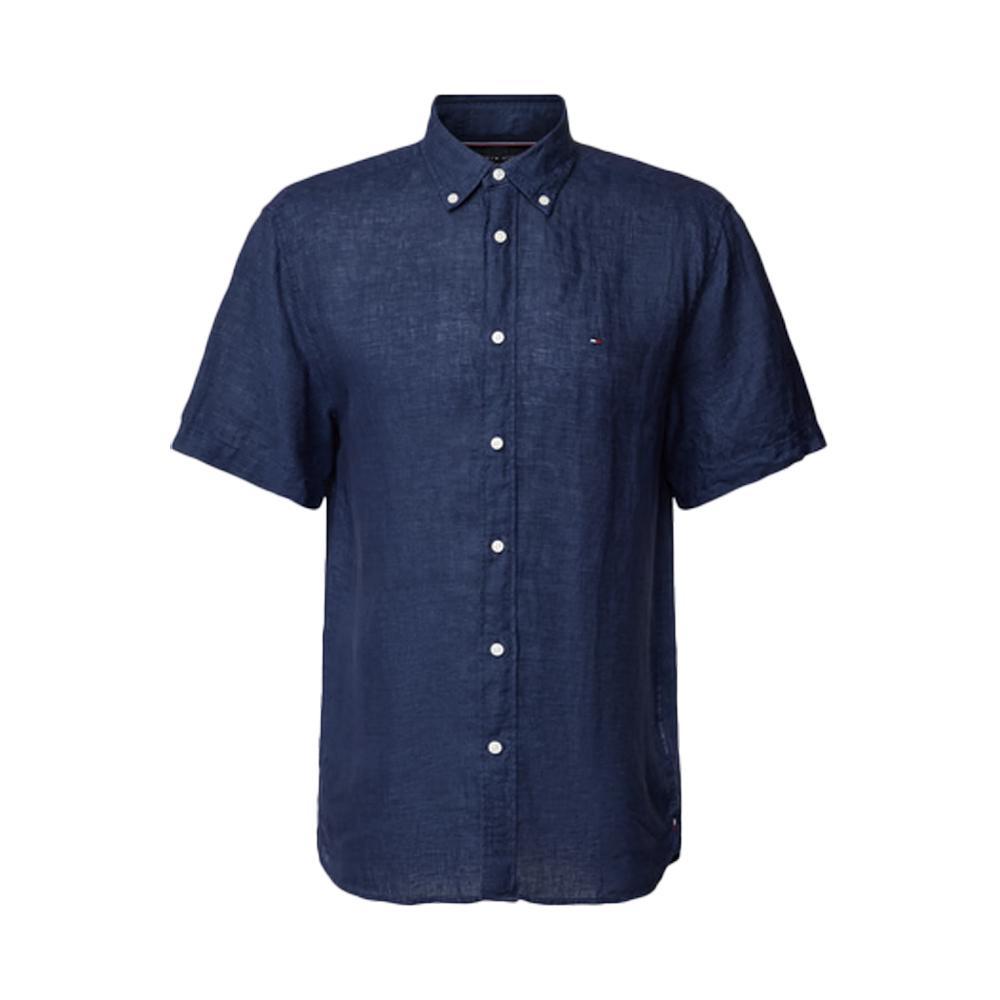 tommy hilfiger camicia tommy hilfiger. blu - foto 1