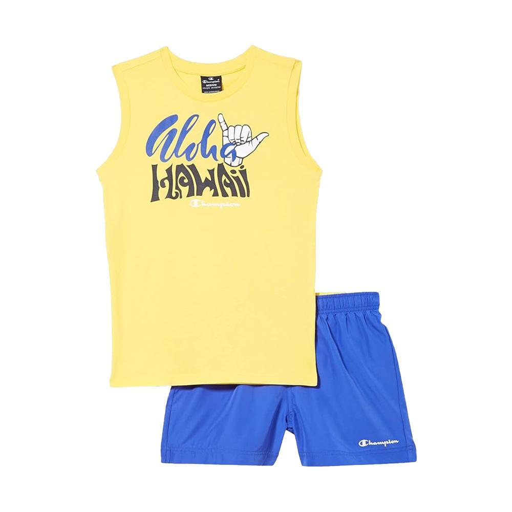 champion completo champion. giallo/royal - foto 1