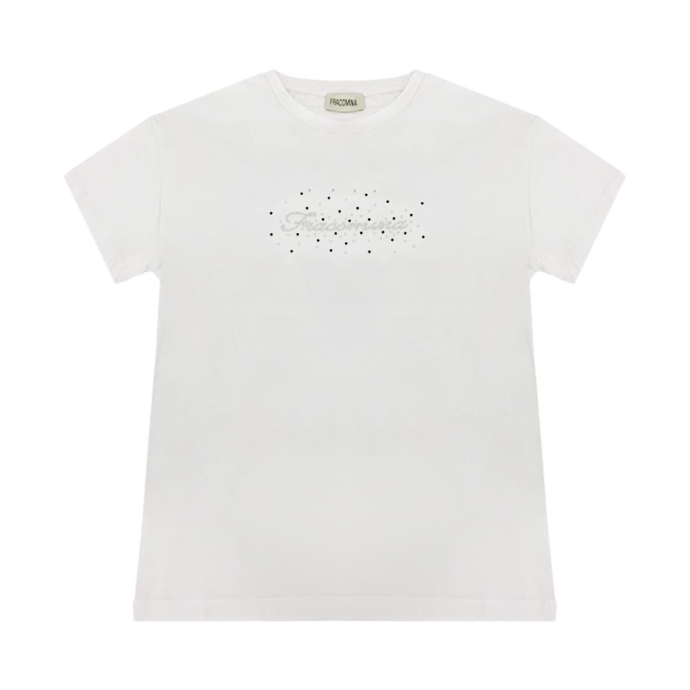 fracomina t-shirt fracomina bianco - foto 1