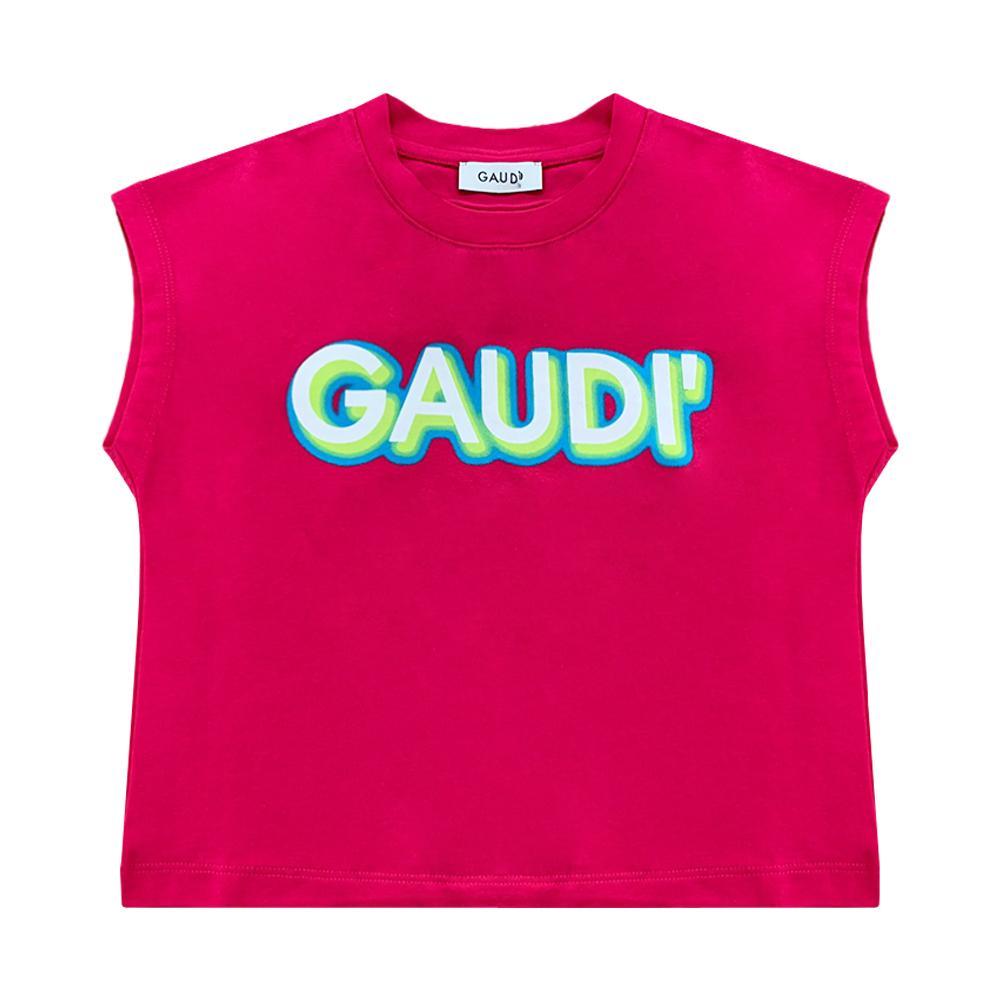 gaudi t-shirt gaudi fucsia - foto 1