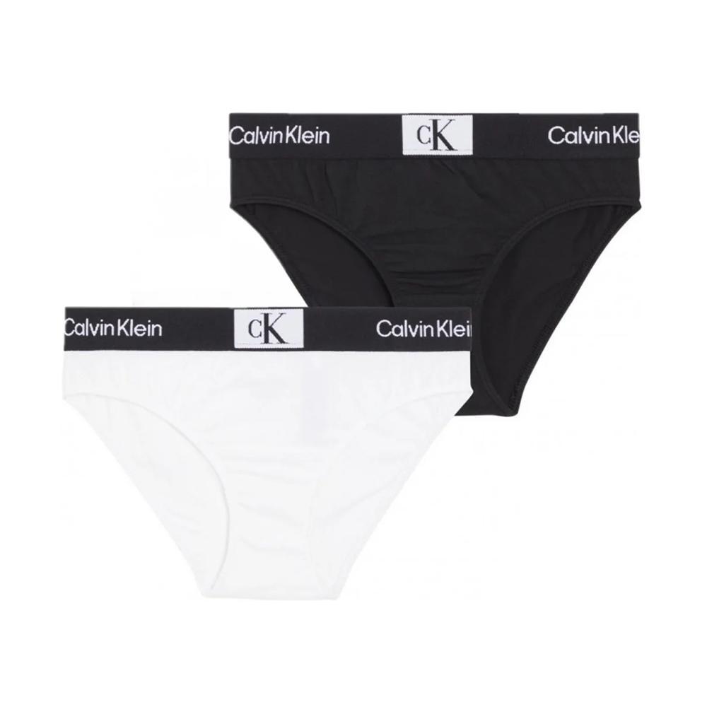 calvin klein slip calvin klein. nero/bianco - foto 1