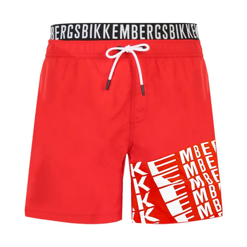 bikkembergs boxer mare bikkembergs. arancio - foto 1