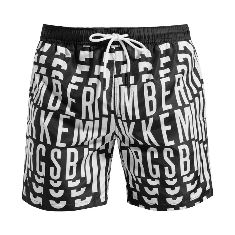 bikkembergs boxer mare bikkembergs. nero/bianco - foto 1