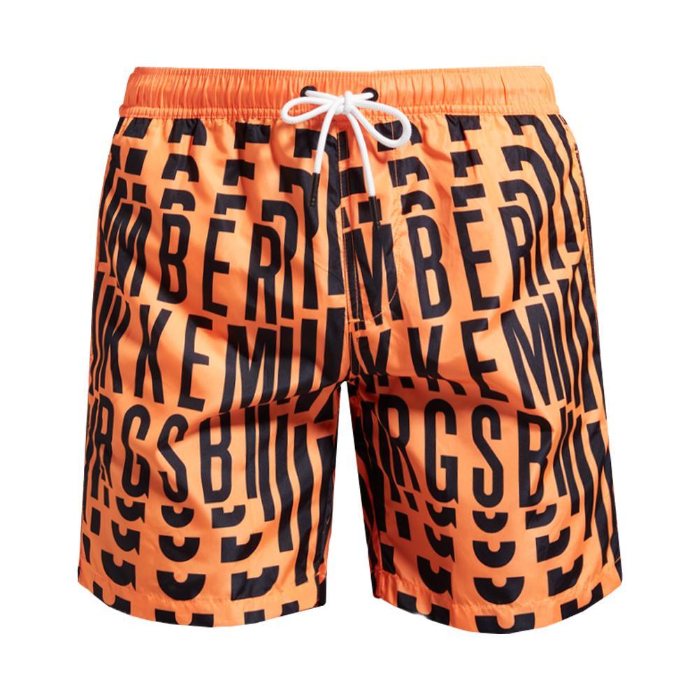 bikkembergs boxer mare bikkembergs. arancio/nero - foto 1