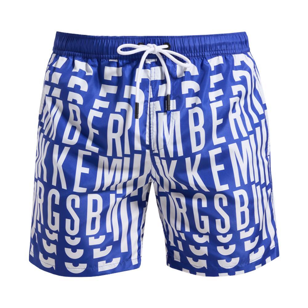 bikkembergs boxer mare bikkembergs. bluette/bianco - foto 1