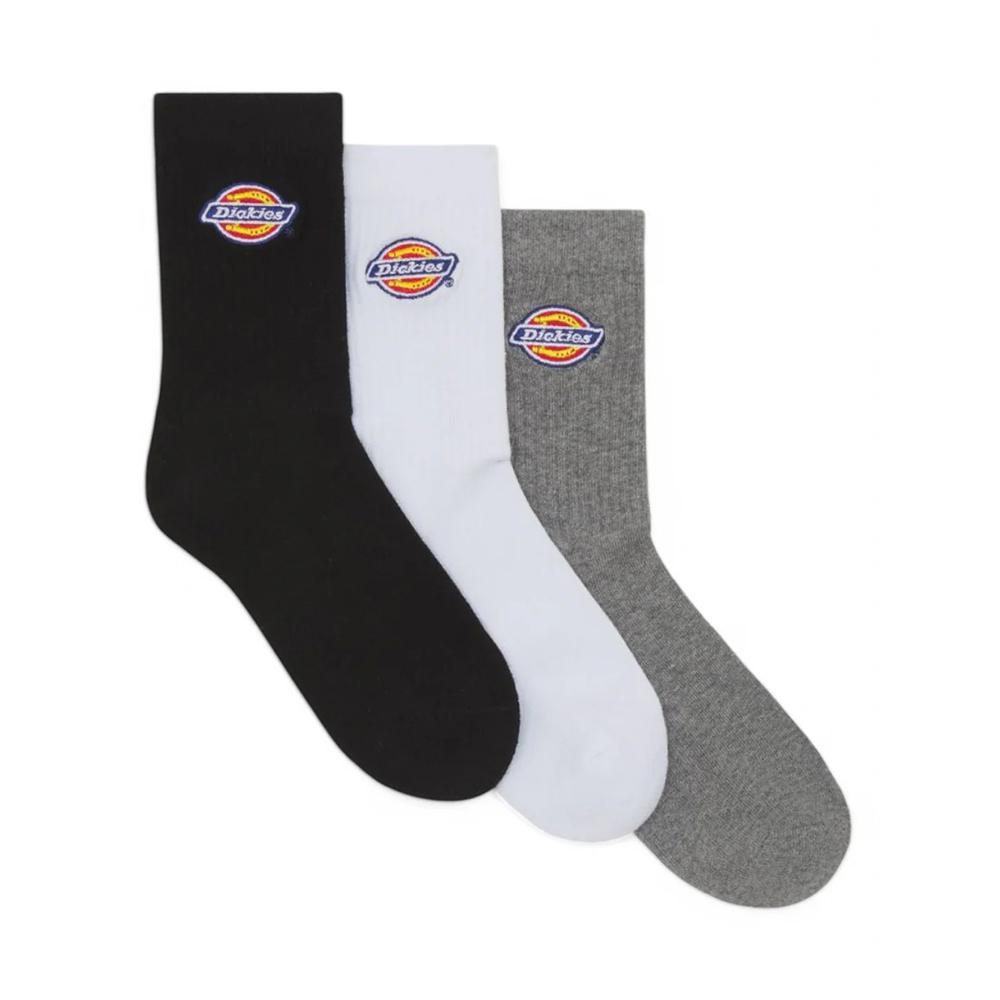 dickies calzini dickies. nero/bianco/grigio - foto 1