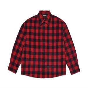 Camicia . rosso/nero