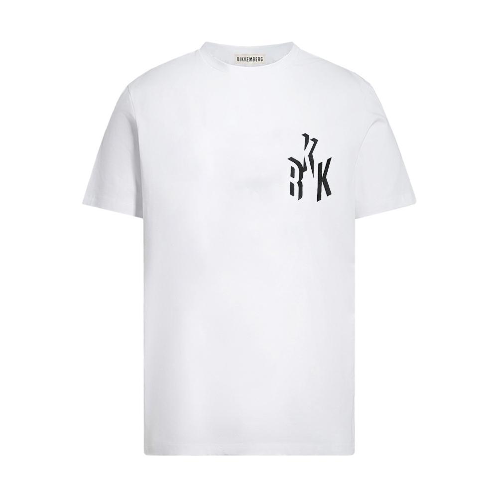 bikkembergs t-shirt bikkembergs. bianco - foto 1