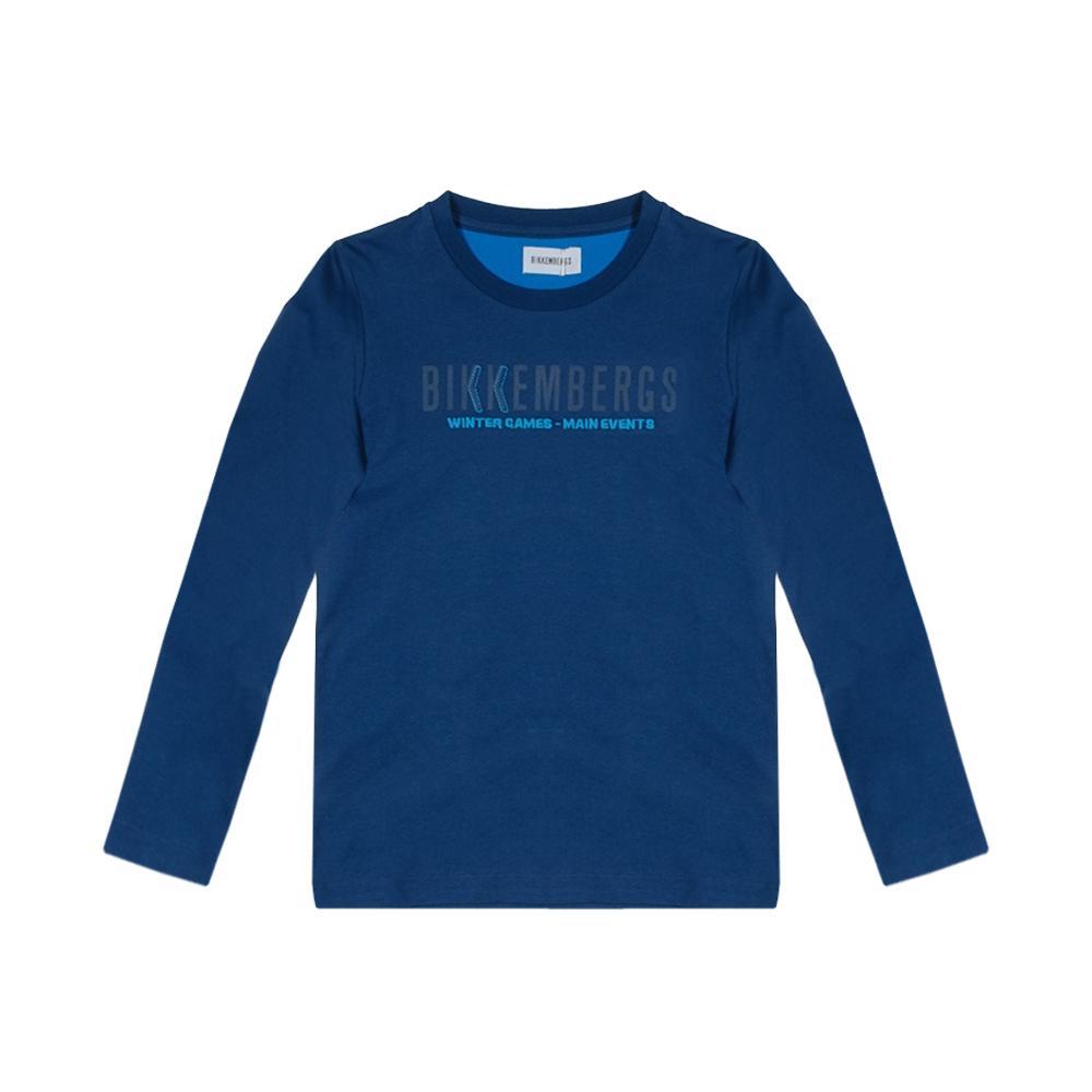 bikkembergs t-shirt bikkembergs. bluette - foto 1