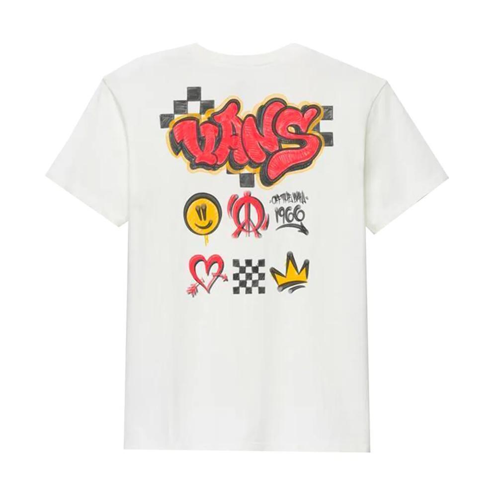 vans t-shirt vans. panna - foto 2