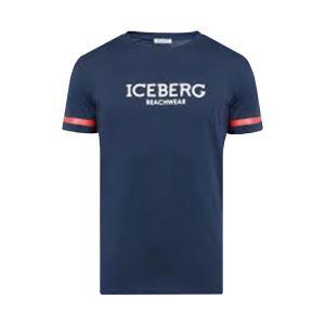 T-shirt iceberg. blu