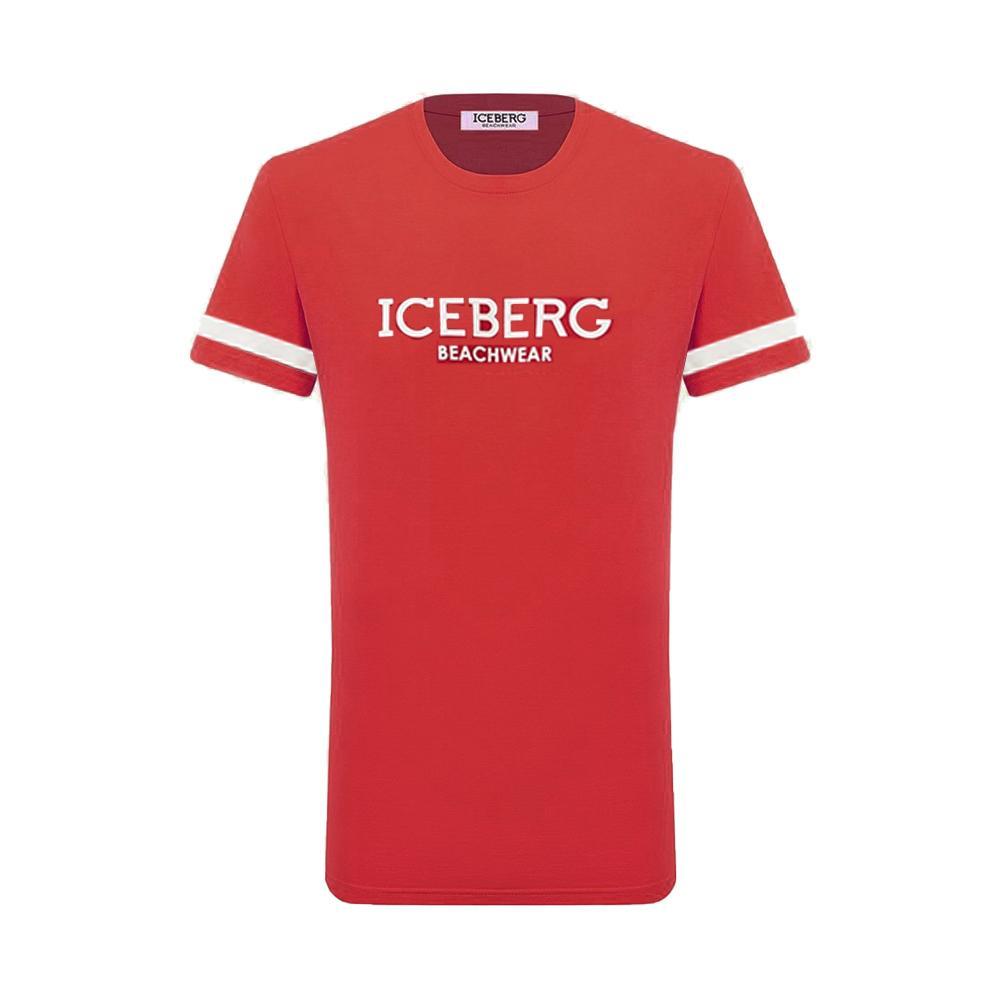 iceberg a t-shirt iceberg. rosso - foto 1