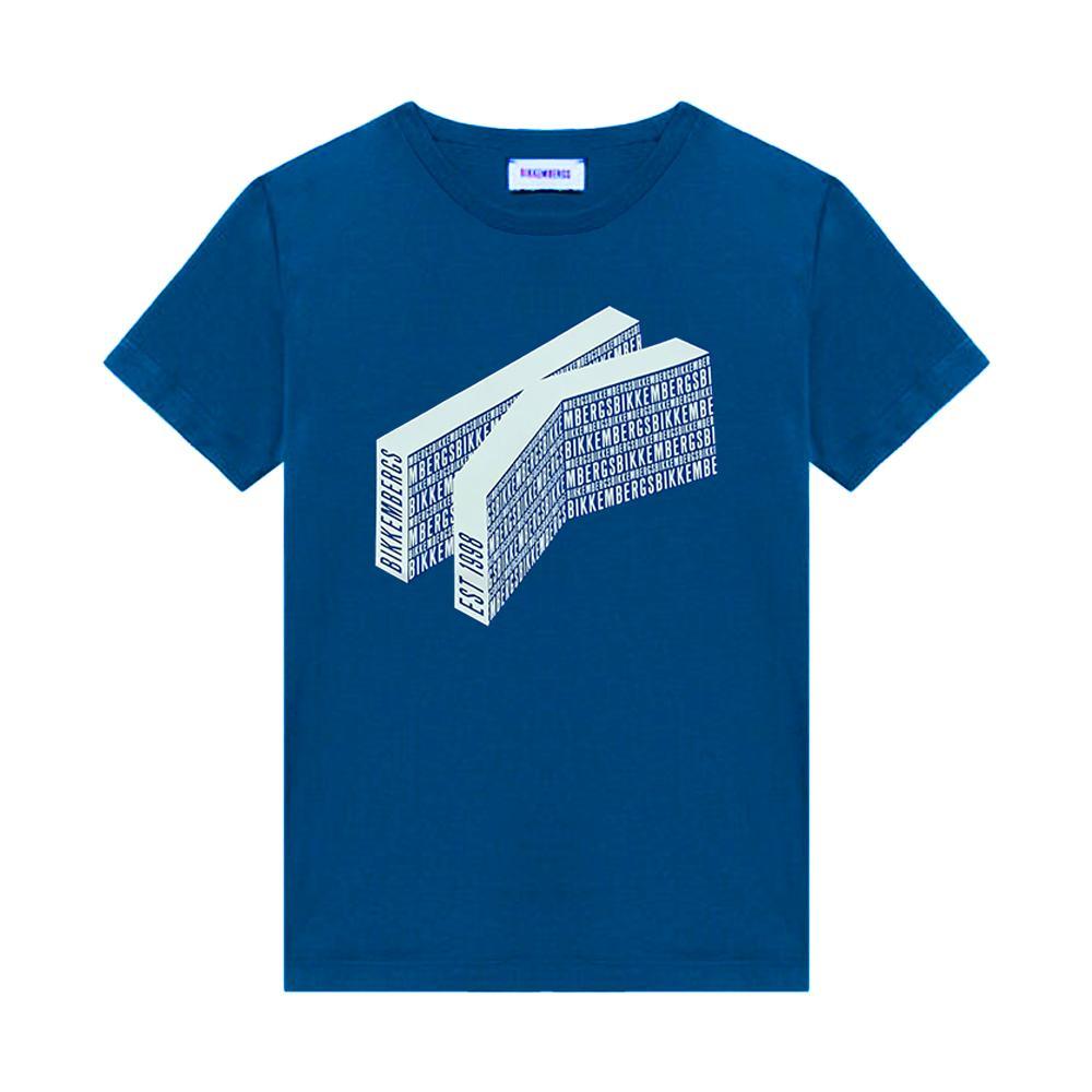 bikkembergs t-shirt bikkembergs. royal - foto 1
