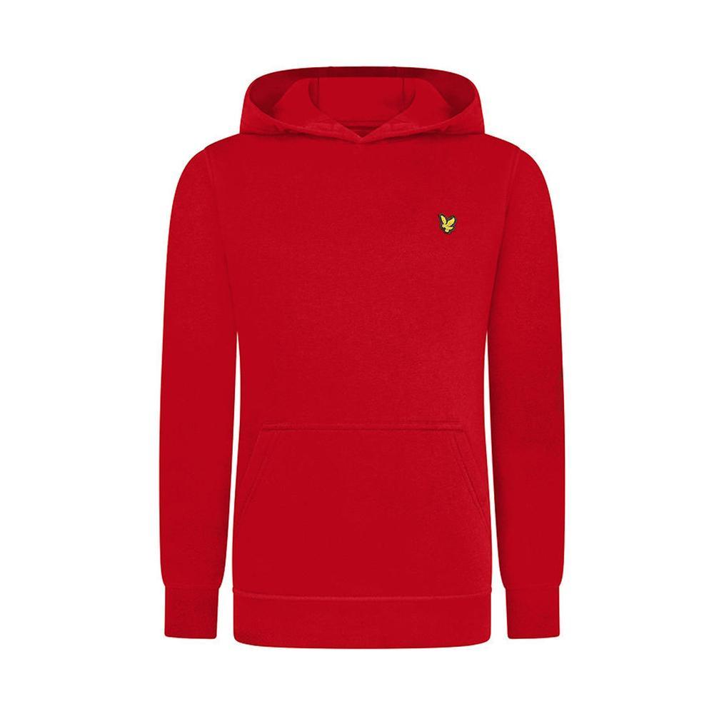 lyle&scott felpa lyle & scott. rosso - foto 1