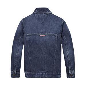 Giubbotto jeans . denim scuro