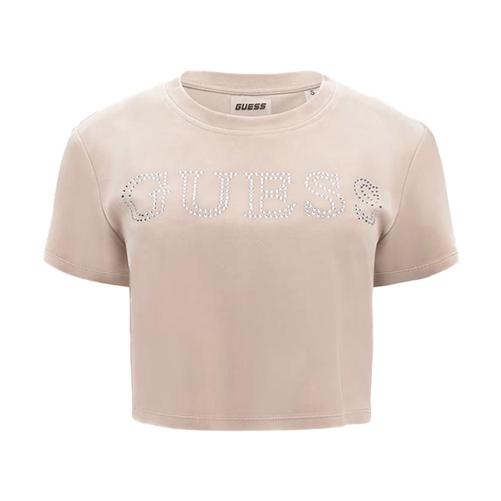guess t-shirt guess. rosa antico - foto 1