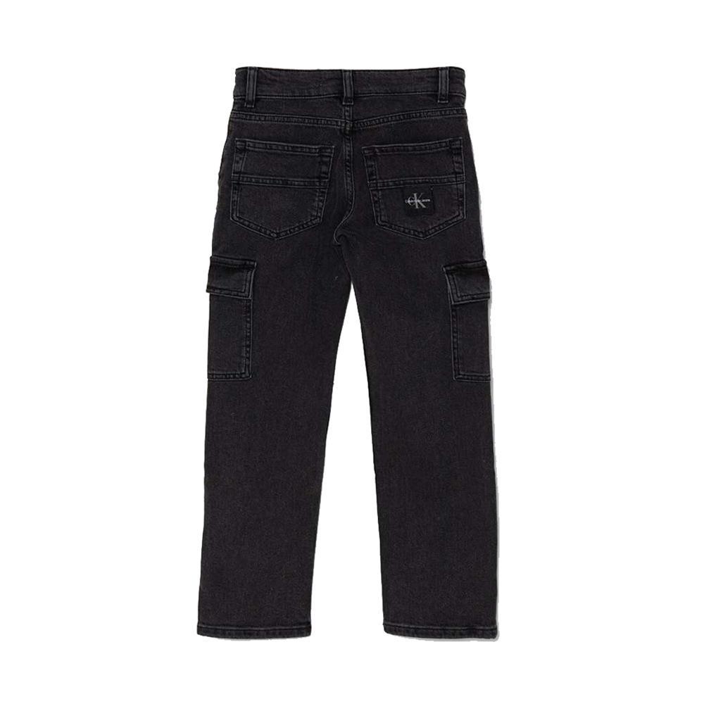 calvin klein jeans calvin klein. denim nero - foto 2
