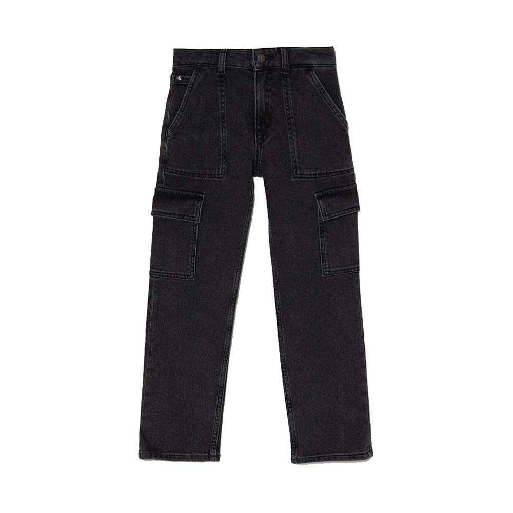 calvin klein jeans calvin klein. denim nero - foto 1
