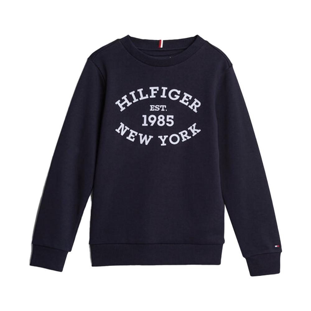 tommy hilfiger felpa tommy hilfiger. blu - foto 1