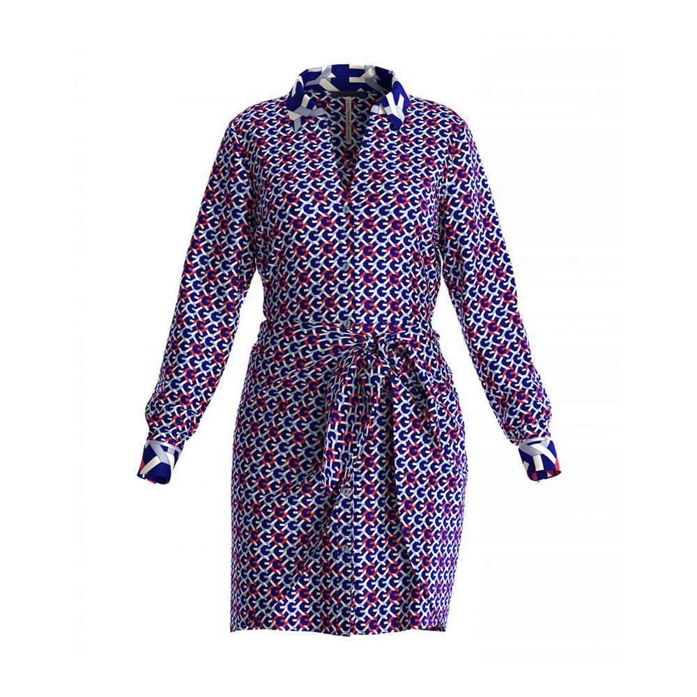 guess vestito guess. blu/fantasia - foto 1