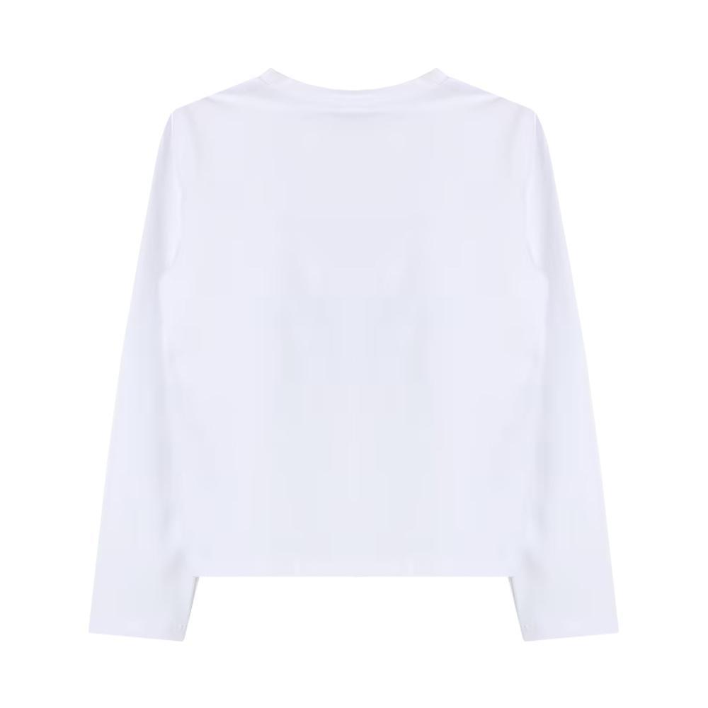 twin set t-shirt twinset. bianco - foto 2