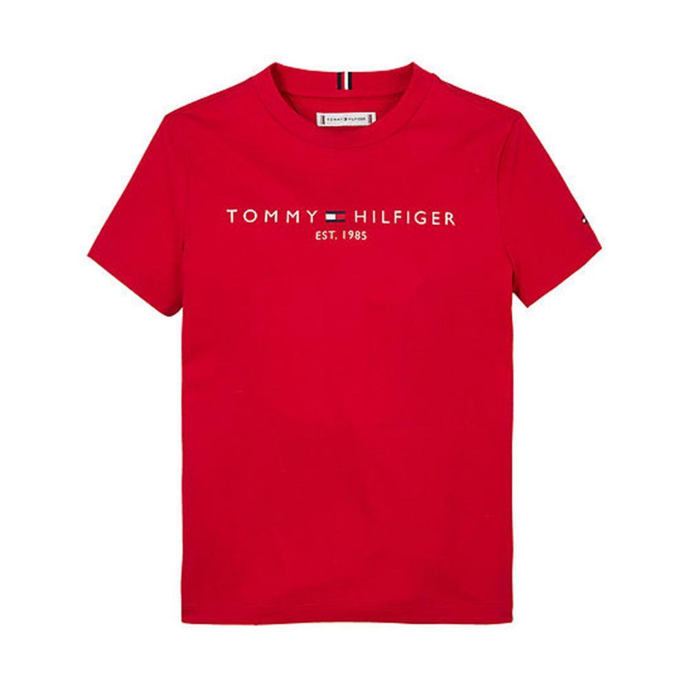 tommy hilfiger t-shirt tommy hilfiger. rosso - foto 1