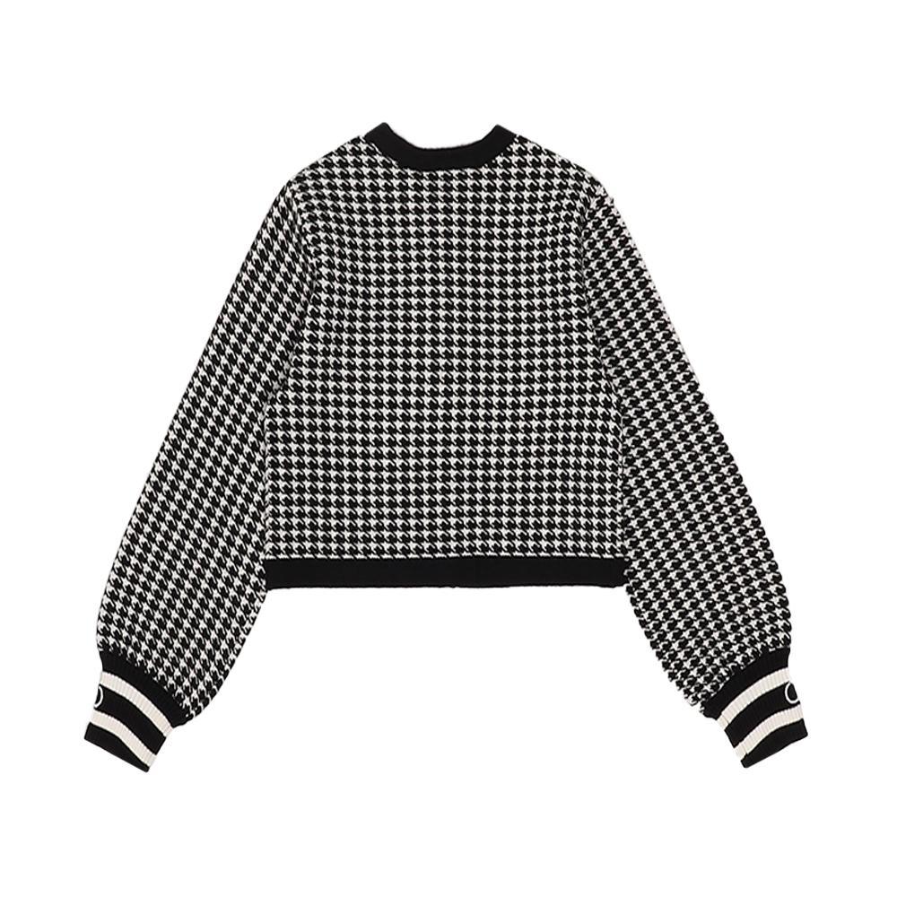 twin set cardigan twinset. nero/bianco - foto 2