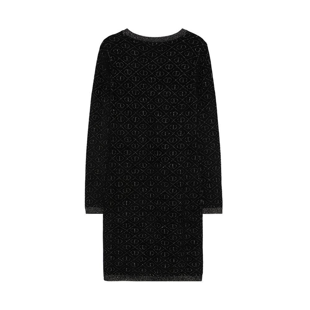 twin set abito twinset. nero - foto 2