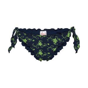 Slip mare . blu/giallo fluo