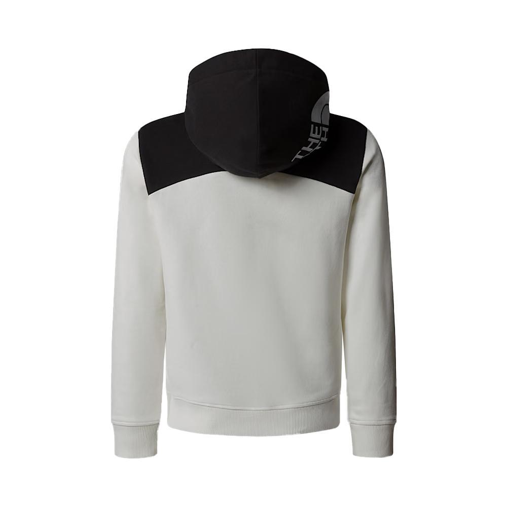 the north face felpa the north face. bianco/nero - foto 2