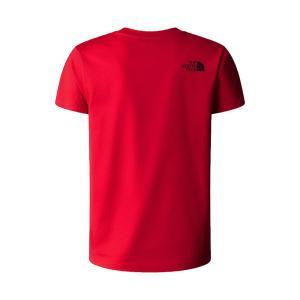 T-shirt . rosso