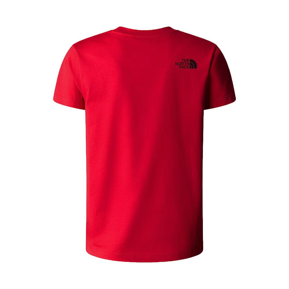 the north face t-shirt the north face. rosso - foto 2